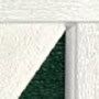 painted green and white color swatch