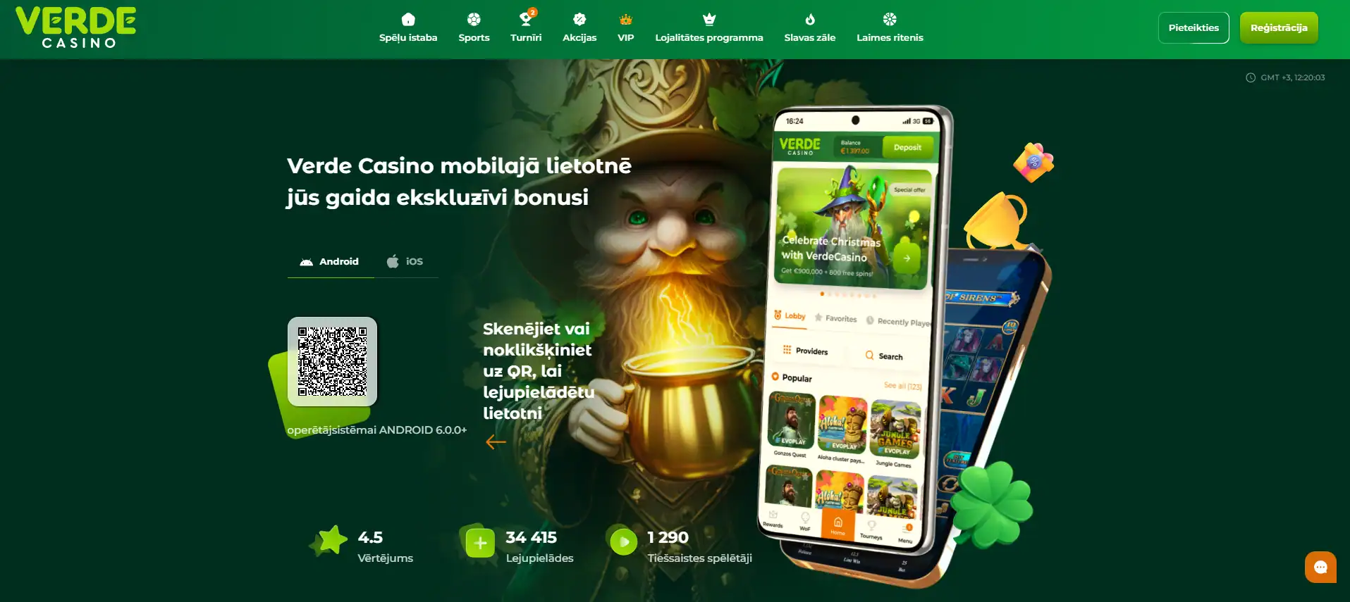 App mobile Verde Casino